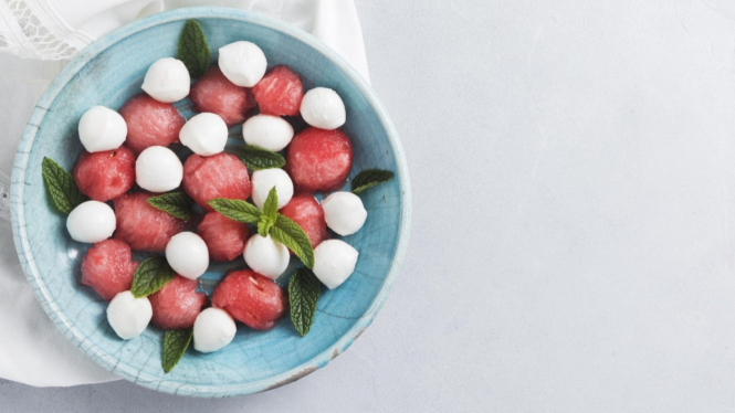 Mochi Semangka Cantik, Unik, Enak!