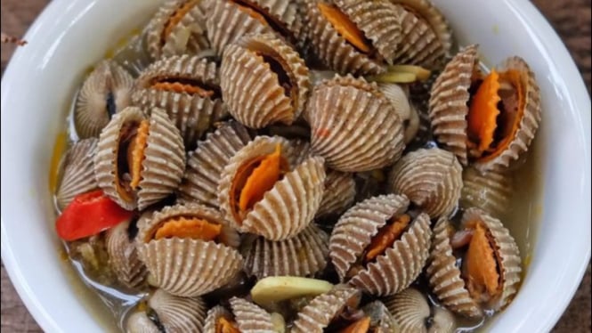 Resep kerang dara rebus sederhana