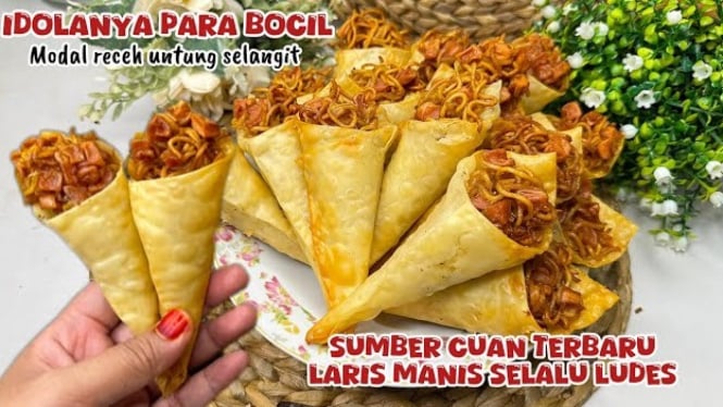 Resep Ide Jualan Mie Goreng Kerucut