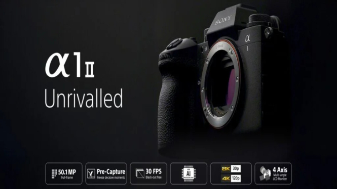 Sony Alpha 1 II Resmi Meluncur