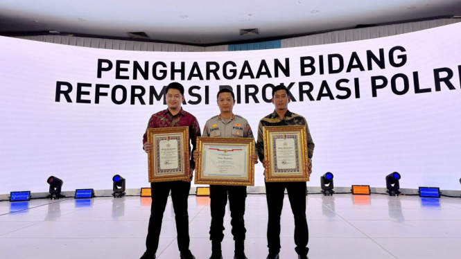 Polres Mojokerto Kota Borong 3 Penghargaan di Musrenbang Polri 2025