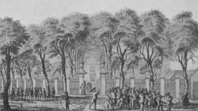 Lukisan Jakarta Tempo Dulu dari Jaarboek van Batavia